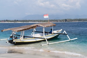 Blick auf Lombok