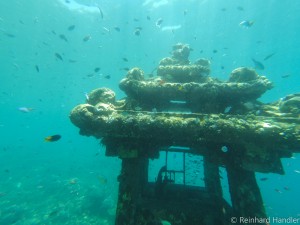 Unterwasser-Tempel